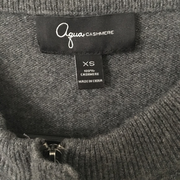 AQUA Cashmere Sweater - Picture 2 of 6